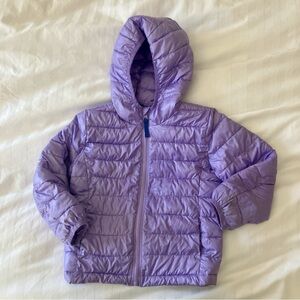 Light Purple Primary Puffer - Size 4-5